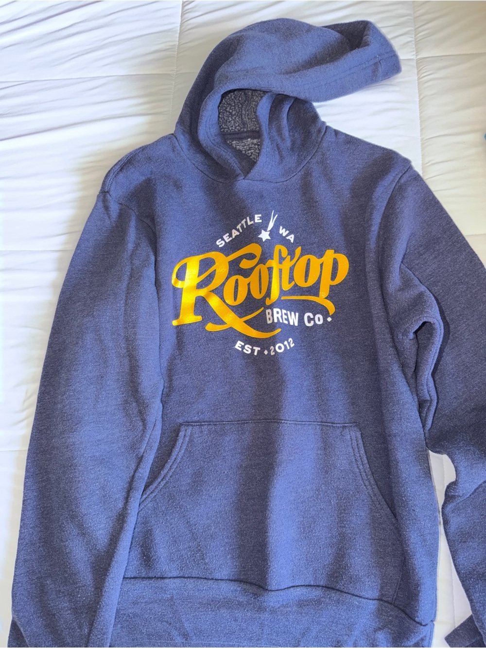Men's Navy Hoodie Sweatshirt